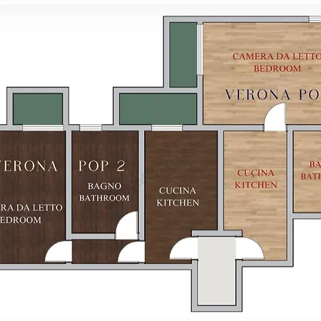 Appartement Pop Verona